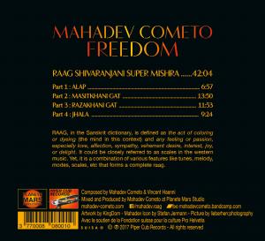 Mahadev Cometo Album Freedom back