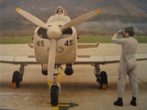 swiss airforce pilot school